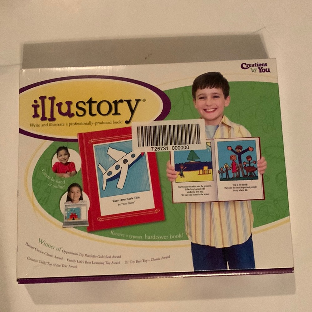 Illustory write and illustrate a professionally produced book NEW